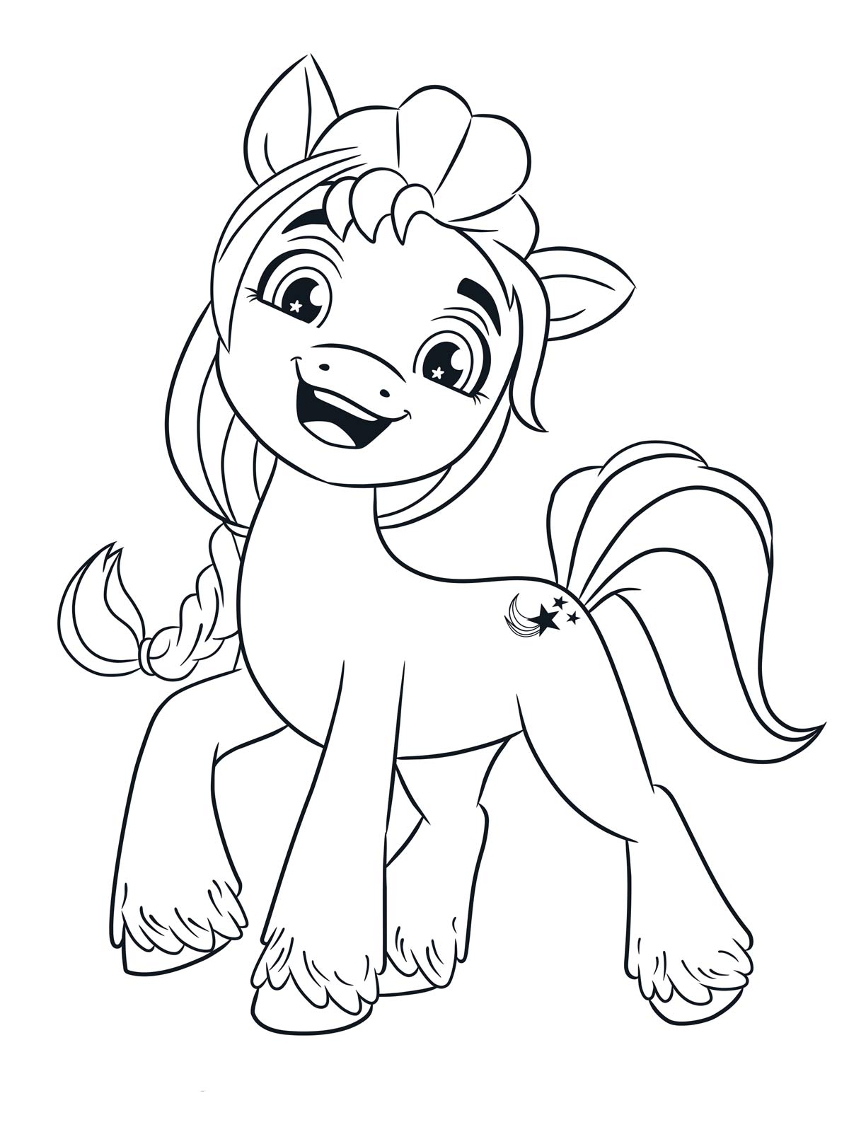 Sunny Starscout coloring page