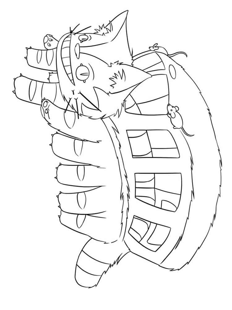 My Neighbor Totoro 15 coloring page