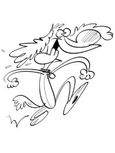 Nature Cat 11 coloring page