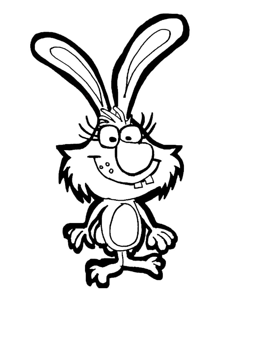 Nature Cat 6 coloring page