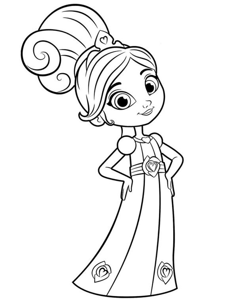 Nella The Princess Knight 14 coloring page