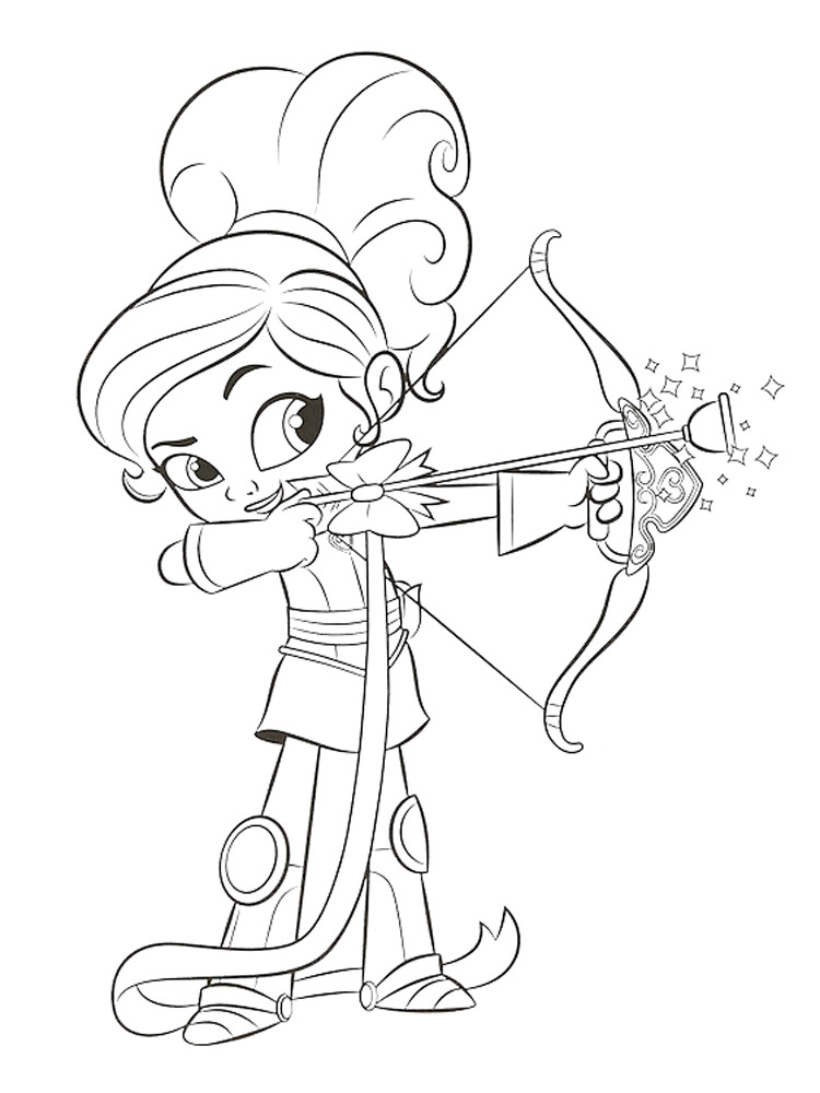 Nella The Princess Knight 2 coloring page
