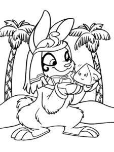 Neopets 11 coloring page