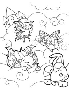 Neopets 14 coloring page