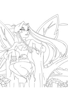 Neopets 17 coloring page