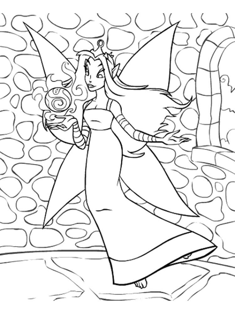 Neopets 18 coloring page