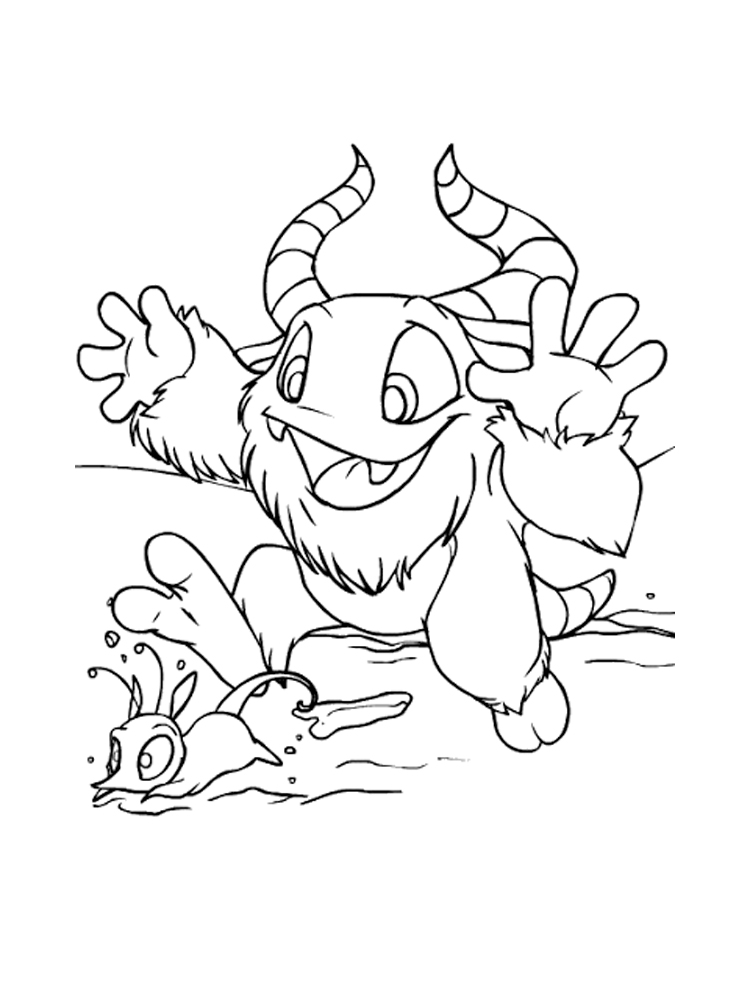 Neopets 19 coloring page