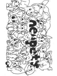 Neopets 2 coloring page