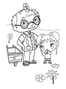 Ni Hao Kai-Lan 13 coloring page