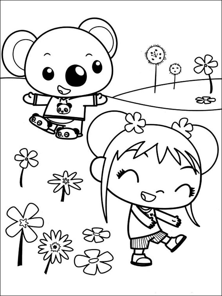 Ni Hao Kai-Lan 14 coloring page