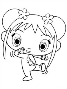 Ni Hao Kai-Lan 16 coloring page