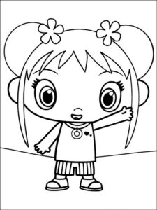 Ni Hao Kai-Lan 17 coloring page