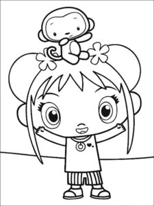 Ni Hao Kai-Lan 19 coloring page