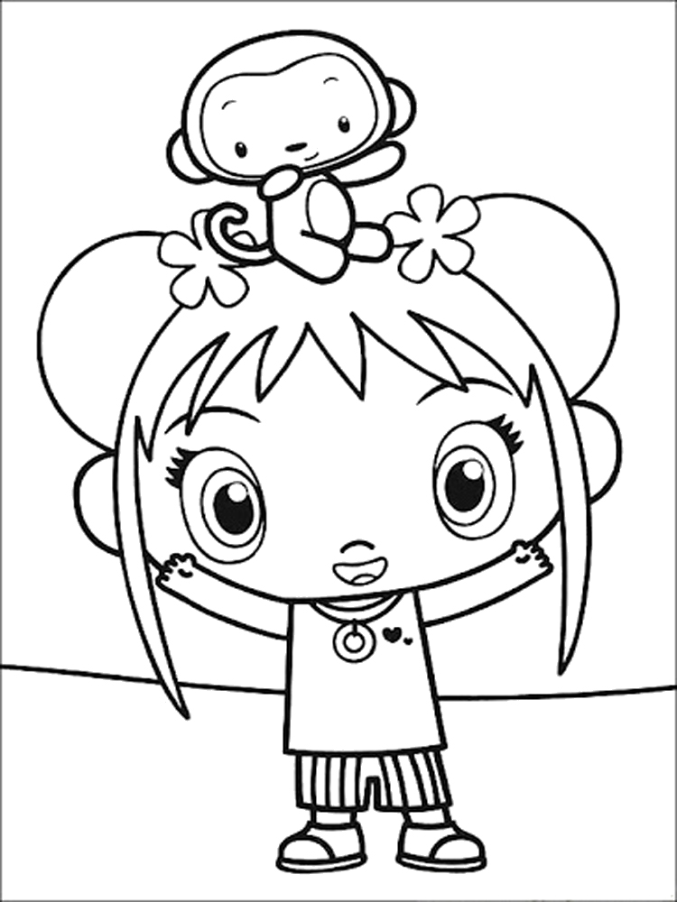 Ni Hao Kai-Lan 19 coloring page