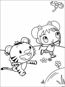 Ni Hao Kai-Lan 2 coloring page