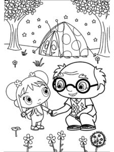 Ni Hao Kai-Lan 22 coloring page