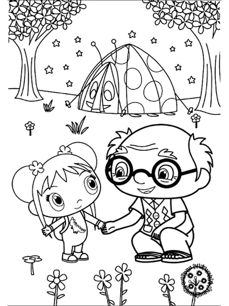 Ni Hao Kai-Lan 22 coloring page