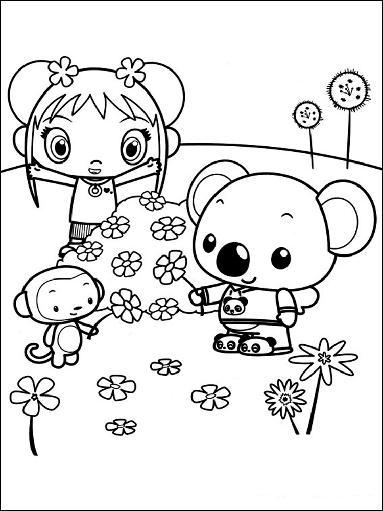 Ni Hao Kai-Lan 23 coloring page
