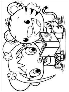 Ni Hao Kai-Lan 3 coloring page