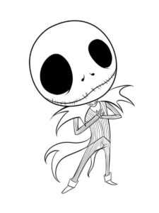 Nightmare Before Christmas 16 coloring page