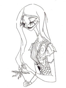 Nightmare Before Christmas 18 coloring page