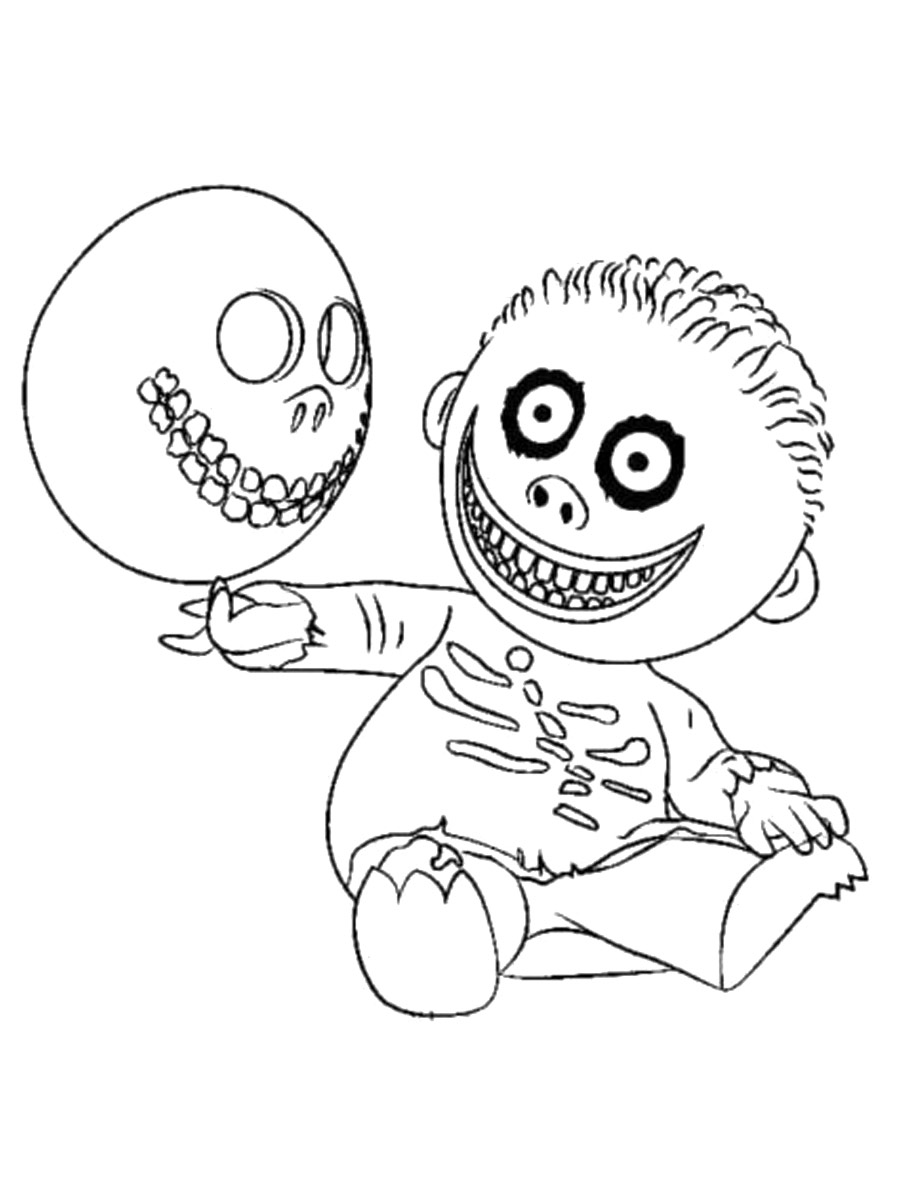 Nightmare Before Christmas 20 coloring page
