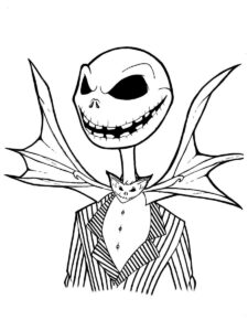 Nightmare Before Christmas 24 coloring page