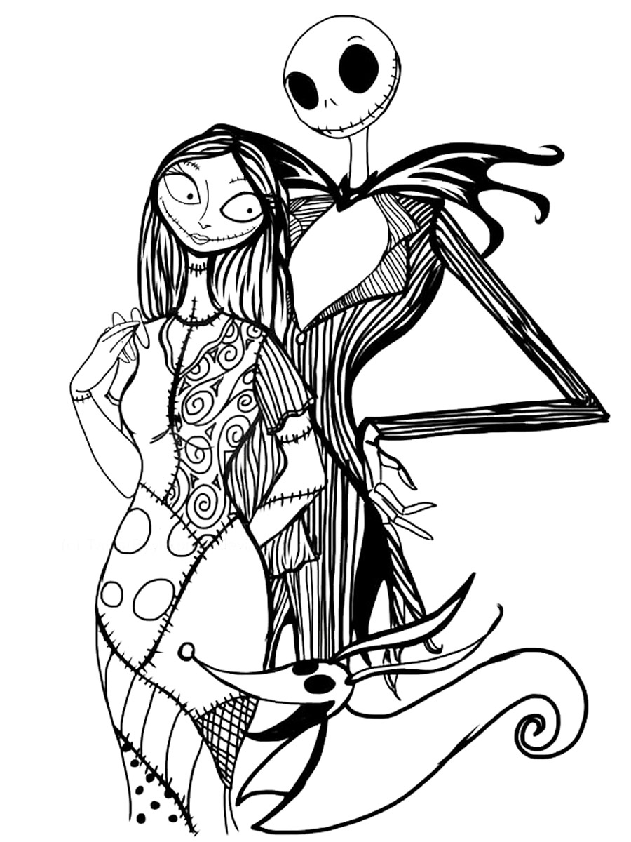 Nightmare Before Christmas 29 coloring page