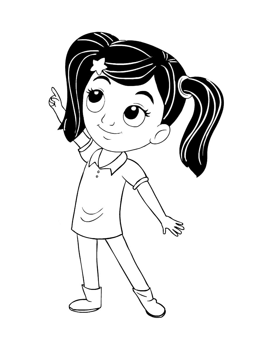 Ninas World coloring page 3