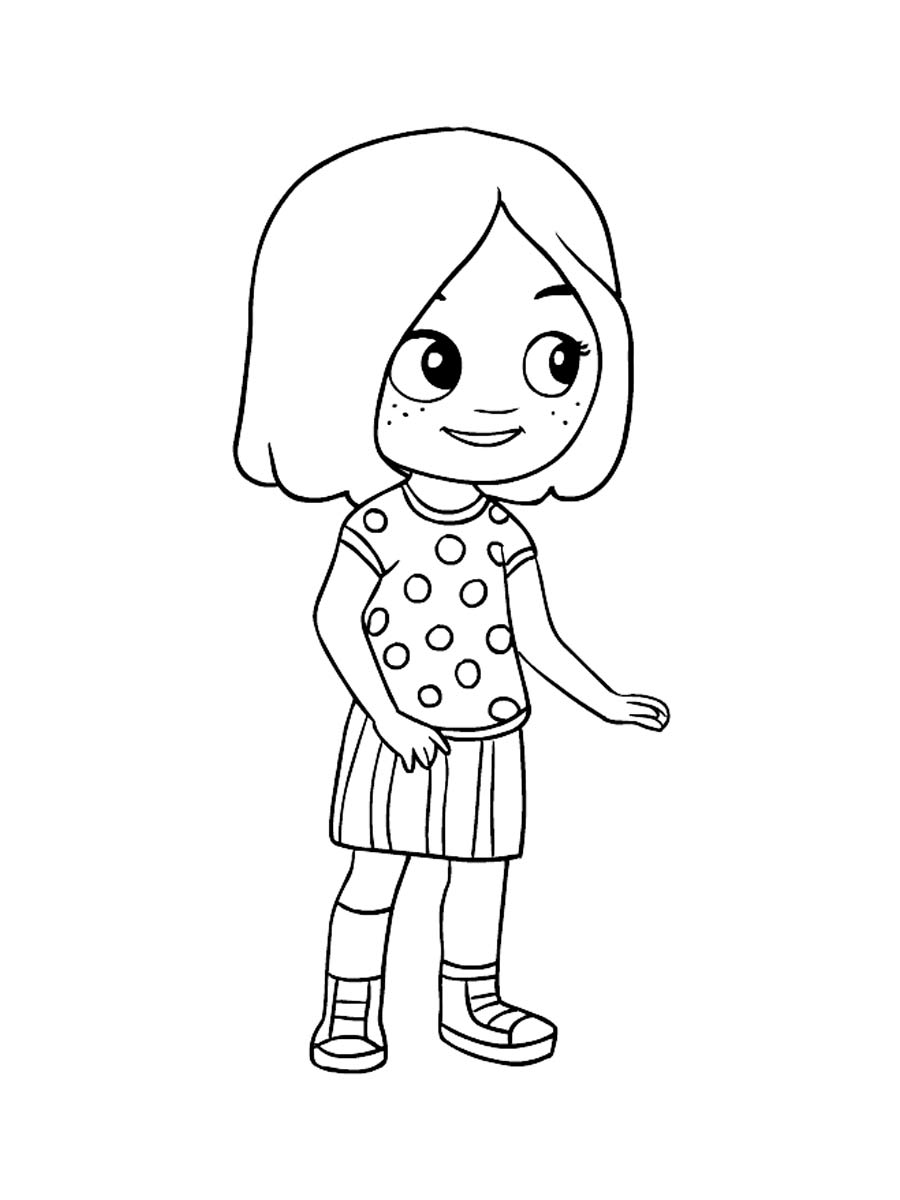 Ninas World coloring page 6
