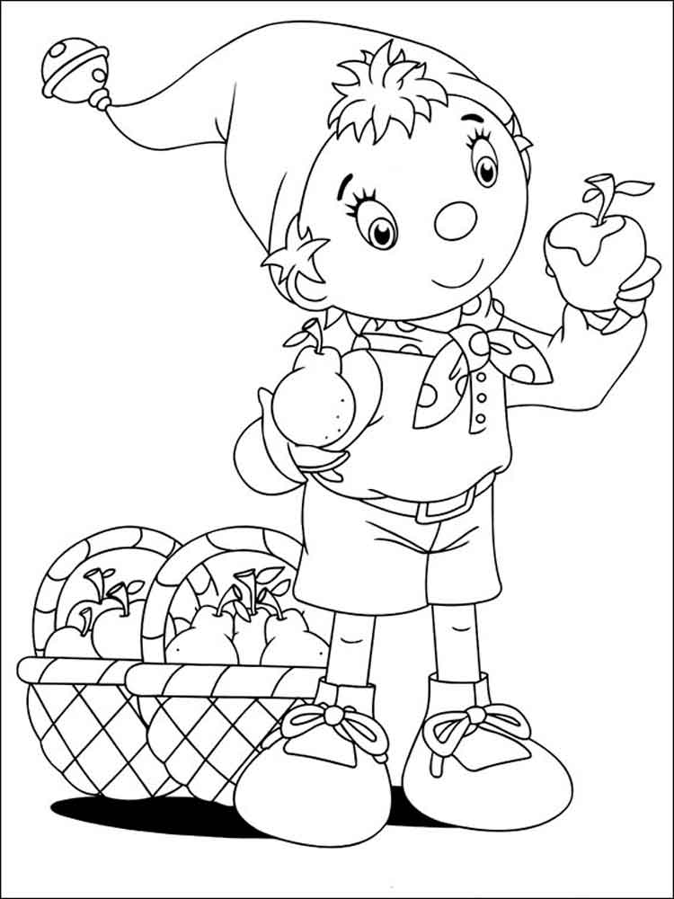Noddy 11 coloring page
