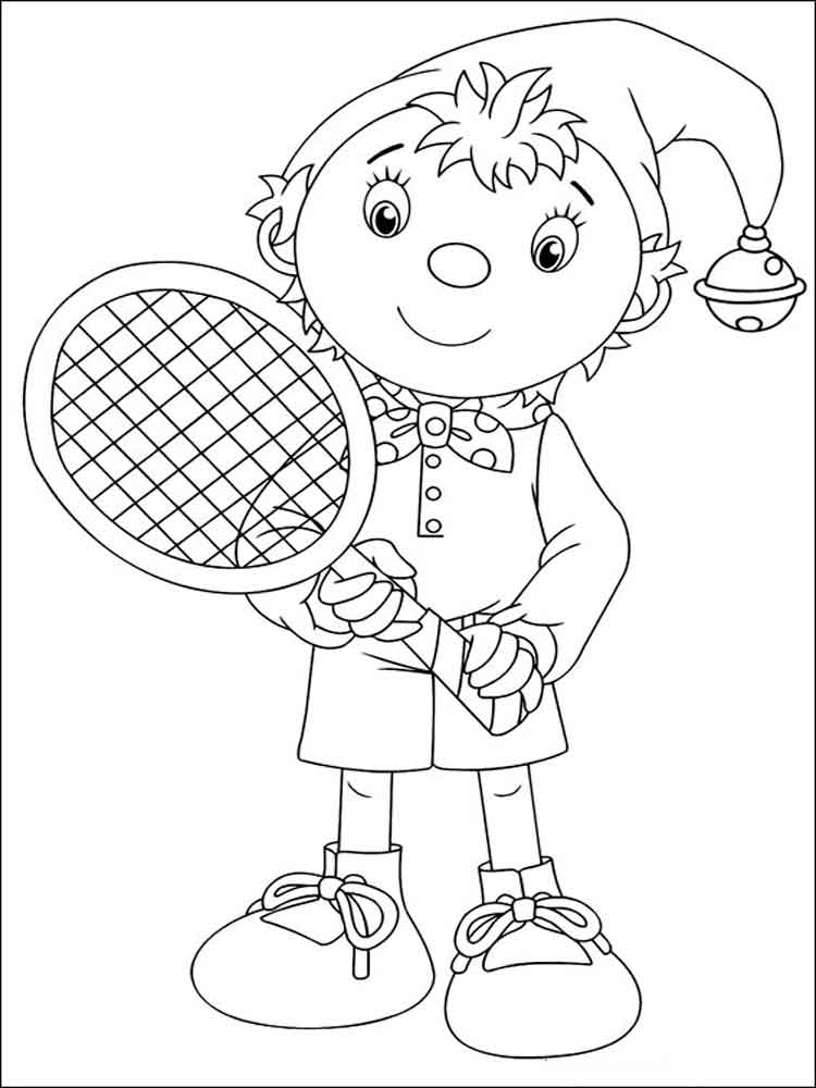 Noddy 12 coloring page