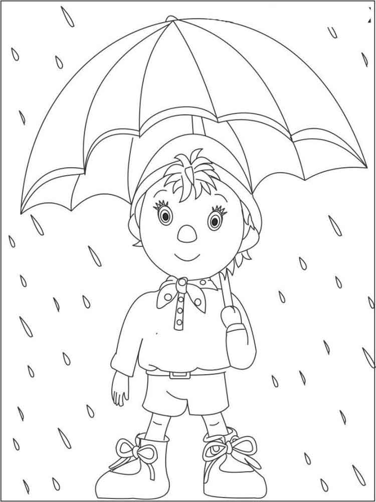 Noddy 15 coloring page