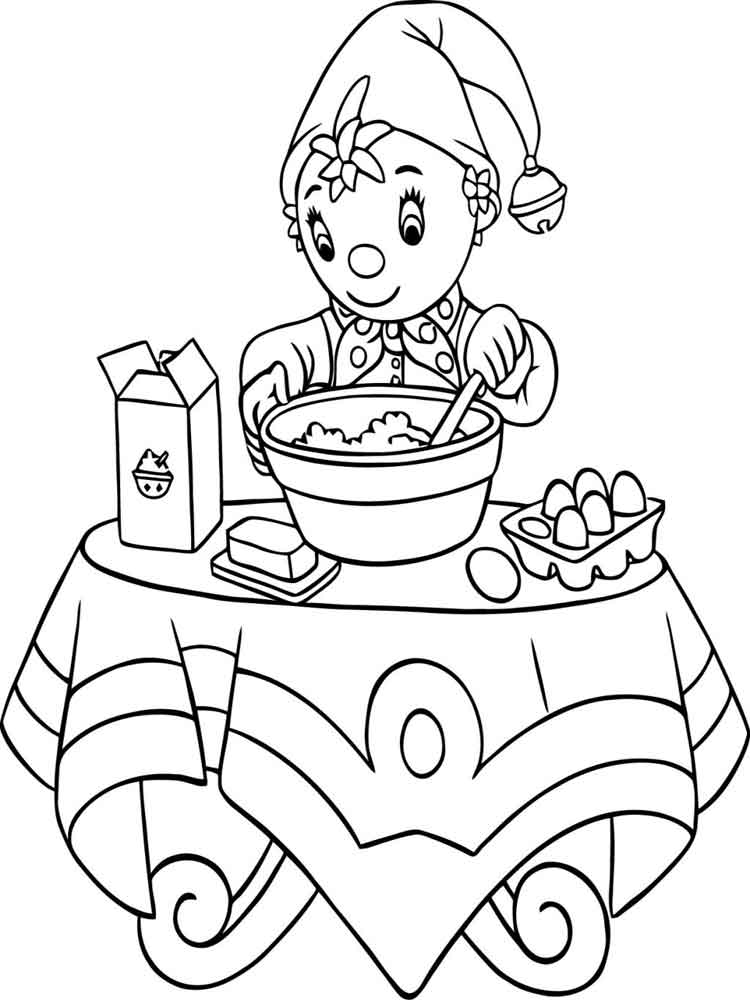 Noddy 18 coloring page