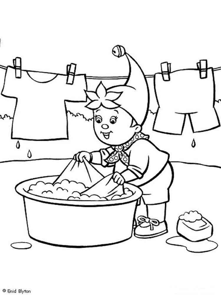 Noddy 19 coloring page