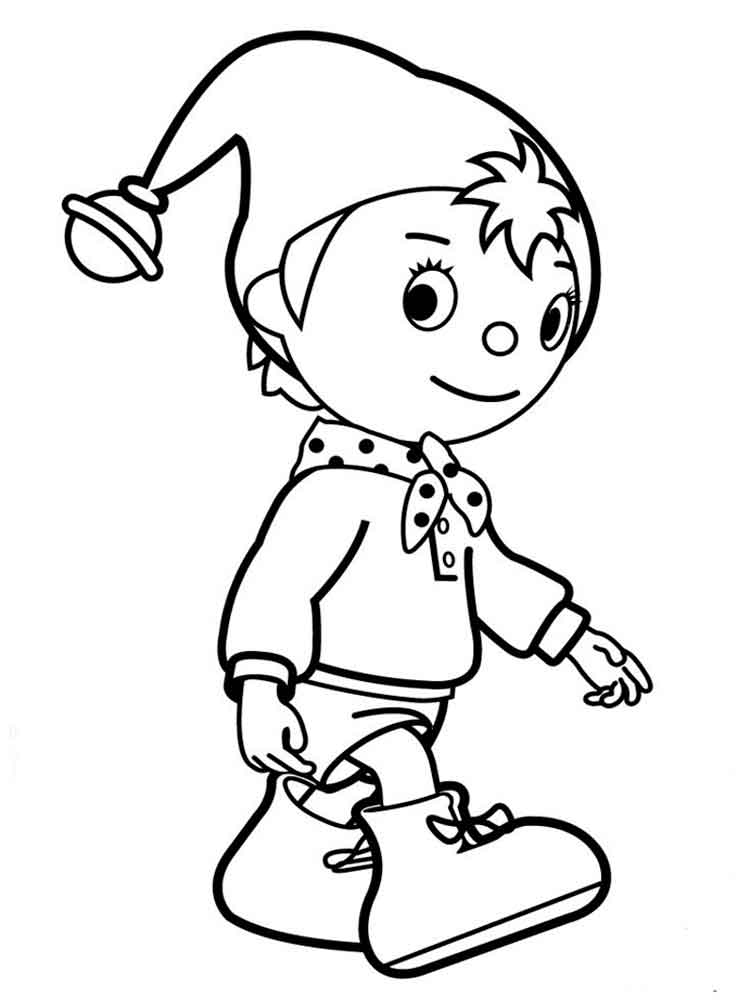 Noddy 2 coloring page