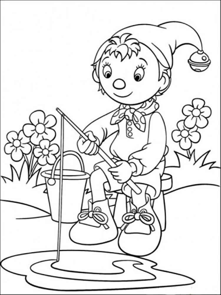 Noddy 7 coloring page