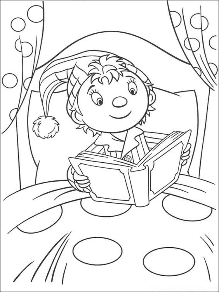 Noddy 8 coloring page