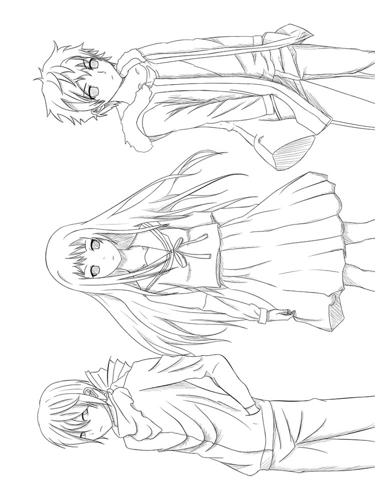 Noragami 12 coloring page