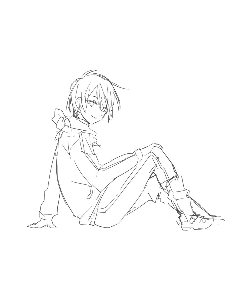 Noragami 3 coloring page