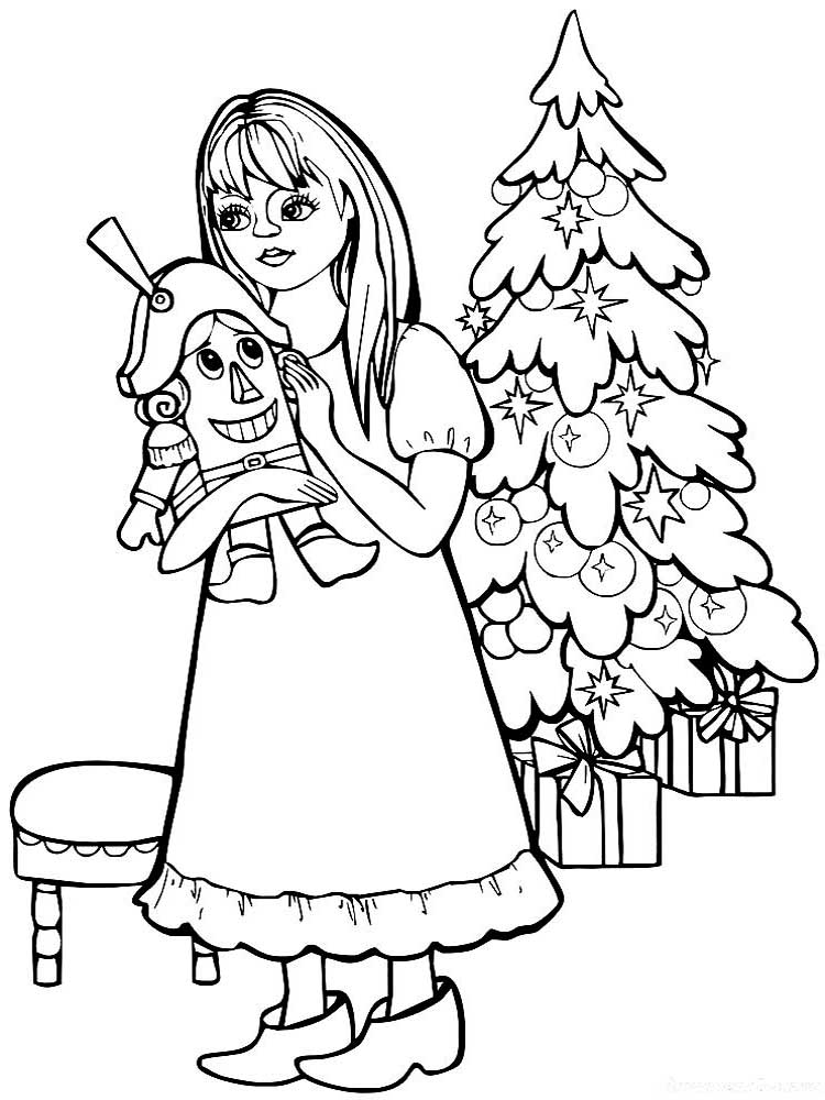 Nutcracker 12 coloring page