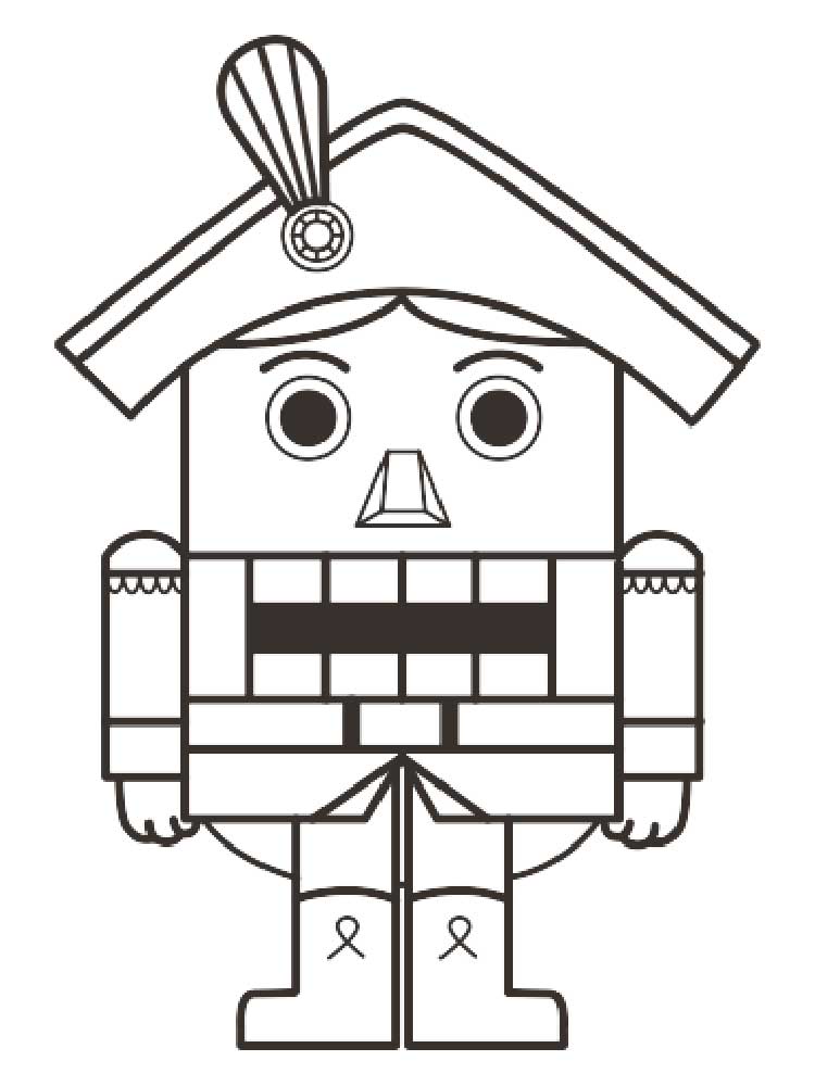 Nutcracker 13 coloring page