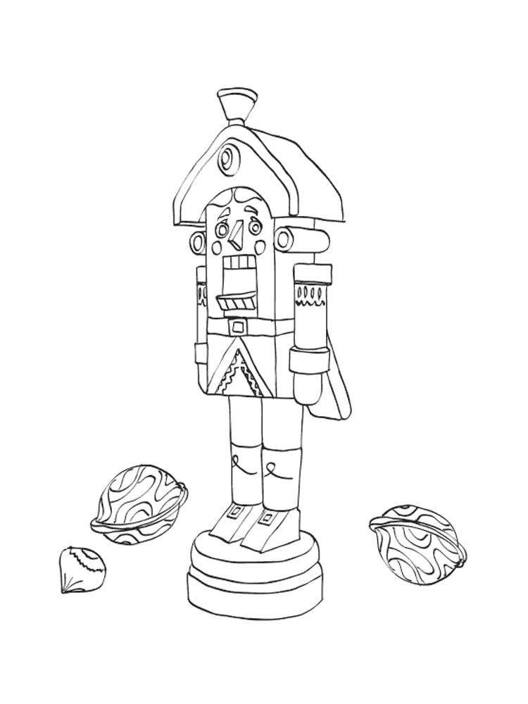 Nutcracker 15 coloring page