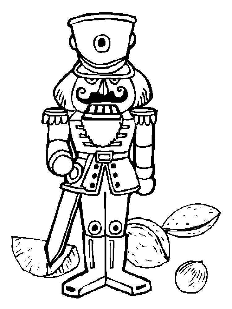 Nutcracker 3 coloring page