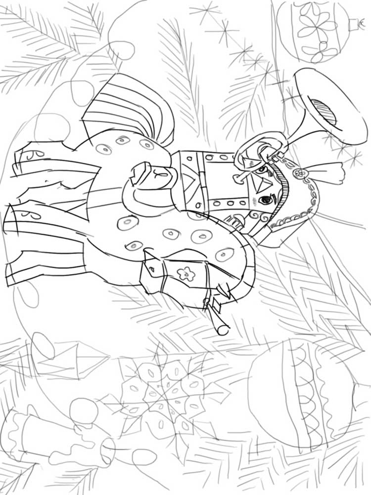 Nutcracker 9 coloring page