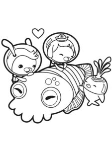 Octonauts 13 coloring page