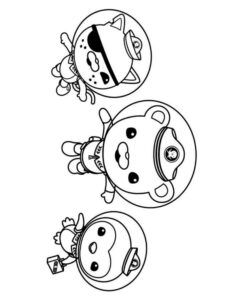 Octonauts 18 coloring page