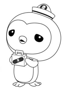 Peso from Octonauts coloring page