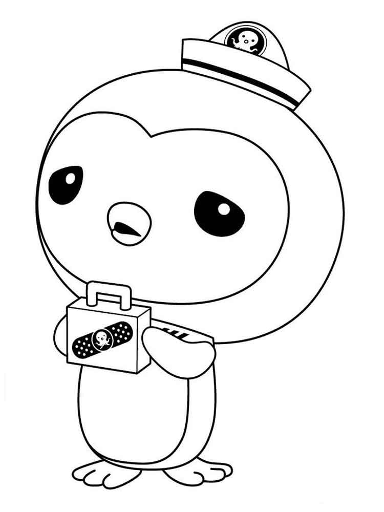 Peso from Octonauts coloring page