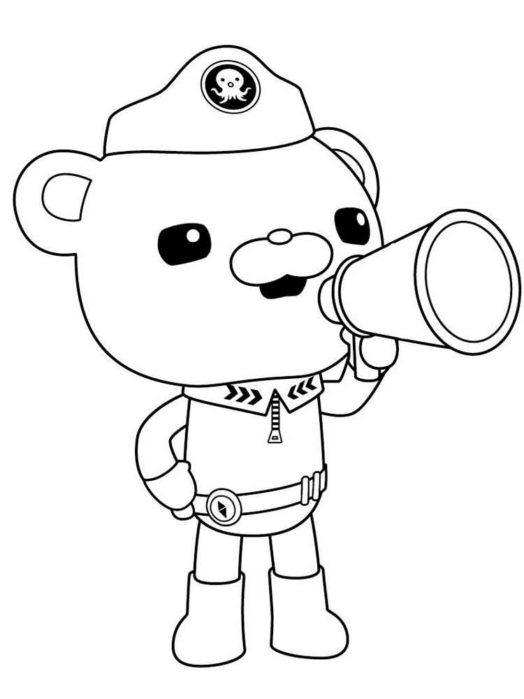 Octonauts 25 coloring page